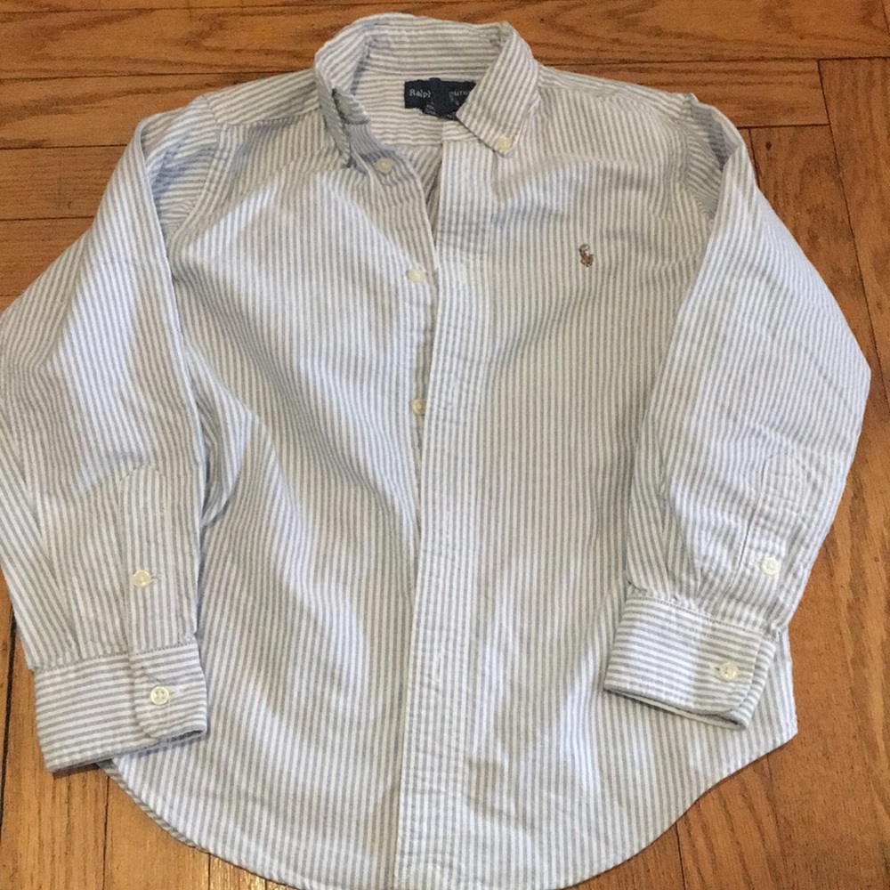 Boys size 6 dress shirt. Ralph Lauren.